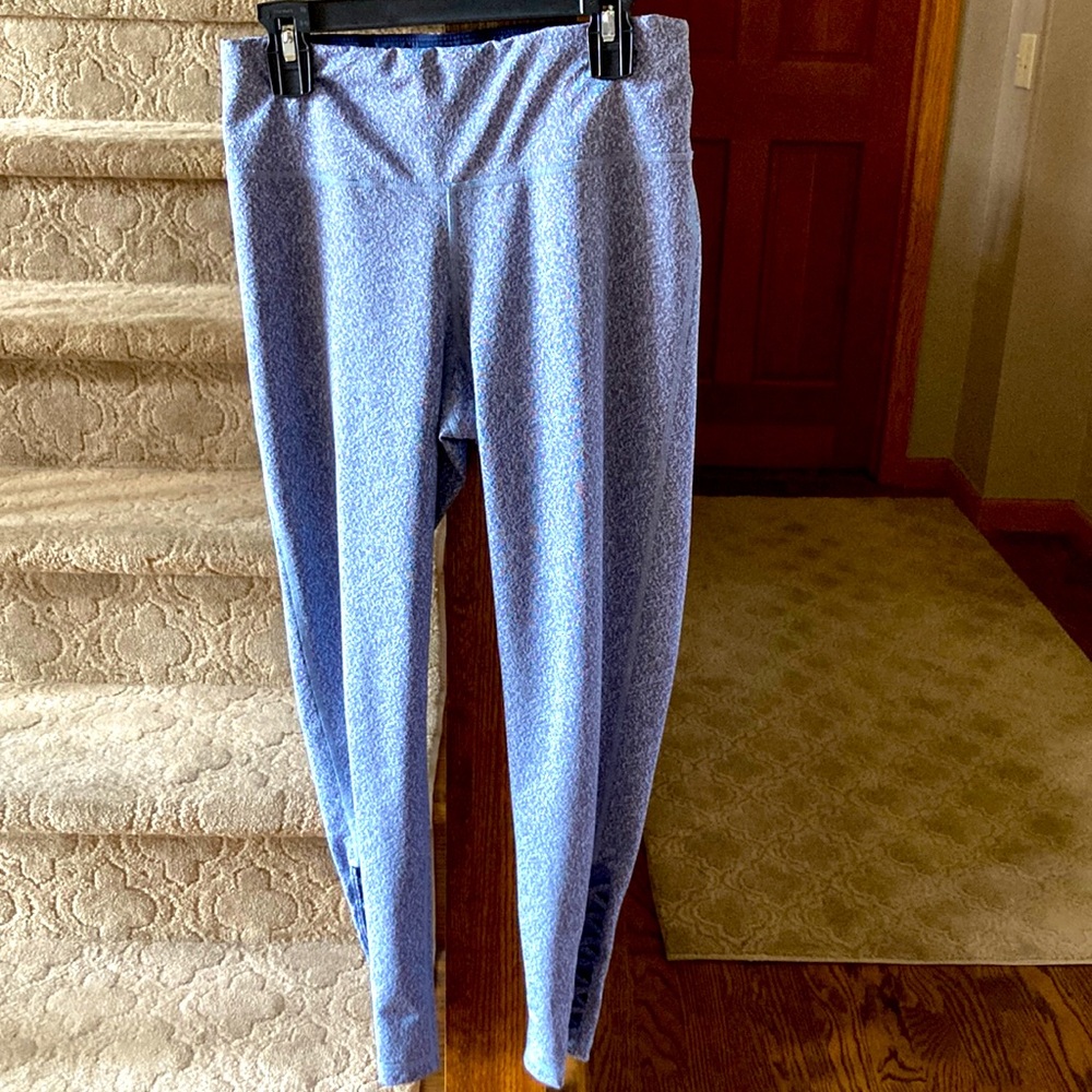Women’s blue and purple athletic leggings from Ideology
